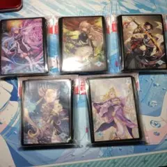 キャラクタースリーブ　シャドウバースメインキャラクターセット5個