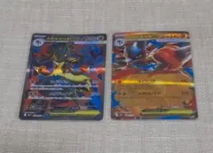 渋さ満点！ メガルカリオEX SR メガルカリオ RR カード 2枚セット！