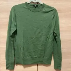 UNIQLO メリノウールクルーネックセーター M