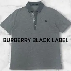 BURBERRY BLACK LABEL ポロシャツ グレーのサムネイル