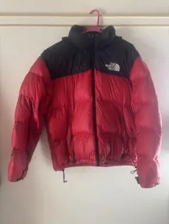 THE NORTH FACE メンズダウンジャケット L レッド