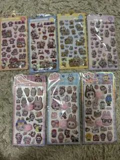 ラブブ 肉球シール 立体シール