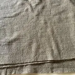 茶色系　生地　綿麻っぽい