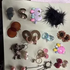 ファッションピアスセット 多色　２０個セット