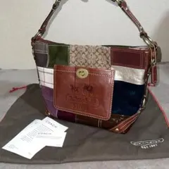 Coach Patchwork One Shoulder Bag vintage