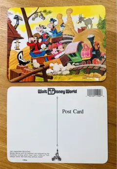 Walt Disney Worldディズニーワールドポストカード　2枚