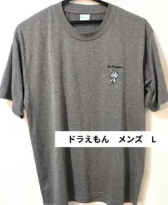 I'm Doraemon メンズ Tシャツ グレー Lサイズ 도라에몽
