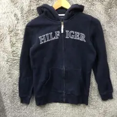 【L5】 TOMMY HILFIGER ジップパーカー サイズS ネイビー