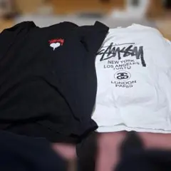 Stussy グラフィックTシャツ 2枚セット