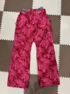 CHUR スノーボードパンツ　ピンク　迷彩