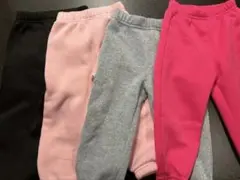 保育園用　パンツセット 裏起毛　4色