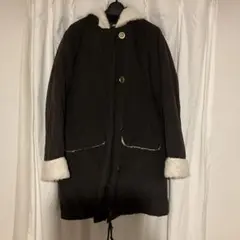 ファー付きモッズコート