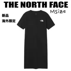 新品⭐️ノースフェイスレディースTシャツワンピース黒M 韓国限定　41A