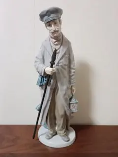 アウガルテン　フィギュリン　ヨハンシュトラウス　陶器　人形　※指揮棒なし アウガルテン フィギュリン ヨハンシュトラウス 陶器 人形 ※指揮棒なし
