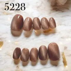 5228★ネイルチップ★ハンド★24枚セット★ショートオーバル