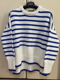 値下げします。NANO UNIVERSE ストライプニット 長袖