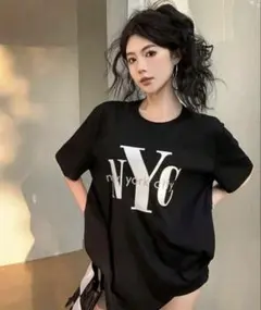 SHEINプリントTシャツ