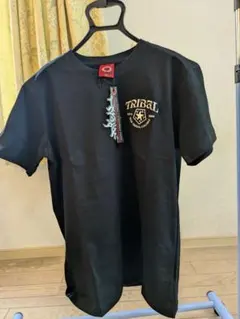 TRIBAL ストリートウェア Tシャツ ブラック-1　Lのサムネイル
