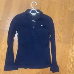 超美品！LACOSTE ネイビー 長袖ポロシャツ　38