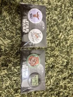 スター・ウォーズ EWOKS ピンバッジ 2個セット