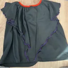 フリル付き黒Tシャツ マーキーズ 120cm
