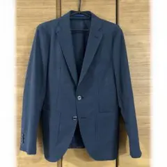 ナノユニバース　nano universe　薄手ジャケット　ネイビー S