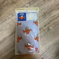 【未開封新品】miffy 飛行機柄ロンパース 80