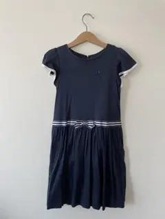 組曲　ネイビー 半袖ワンピース　120