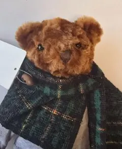 TULLY'S タリーズ ベアフル テディベア ぬいぐるみ
