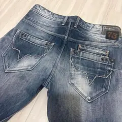 Pepe Jeans デニムパンツ ユーズド加工 29 L - メルカリ