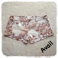 《SALE》Avail/花柄ショーパン