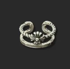 Chrome Hearts ラージスクロールラベルリング 12号 ひまわり様専用
