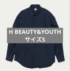 H BEAUTY&YOUTH BALLOON SLEEVE シャツ