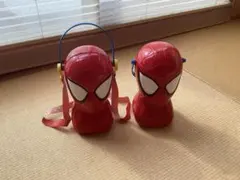 【非売品】USJスパイダーマン2個セットストラップ付き