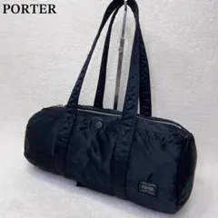PORTER ポーター タンカー ミニボストン ドラムバッグ 黒 Y2K L