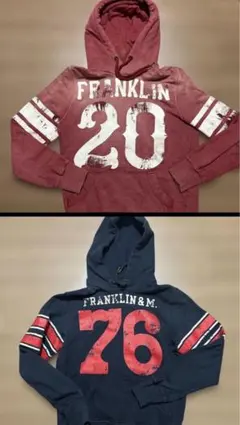 超安値！FRANKLIN パーカー 20 & 76 2点セット