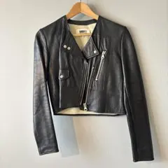 美品MM6 Maison Margiela シングルライダースジャケット 38 楽天市場】【新品】 MM6 Maison Margiela / エムエムシックスメゾン