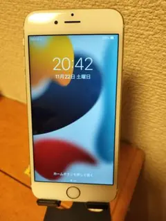 iPhone 6s 64GB バッテリー87% simフリー