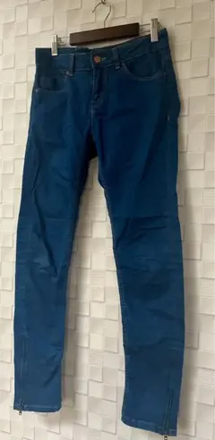 ZARA ストレッチ　インディゴ　デニム　レディース　ジーンズ　38
