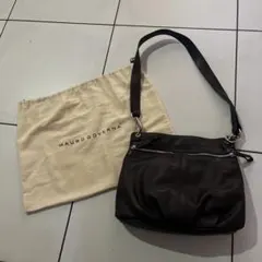 美品】MAURO GOVERNA BLACK レザー 肩掛け A4トートバッグ - メルカリ