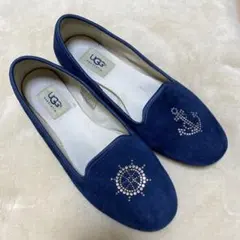 UGG ネイビー スリッポン
