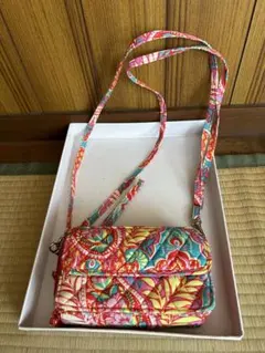 キルト　財布型バッグ