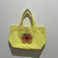 アンパンマン刺繍トートバッグ イエロー