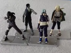 NARUTO 忍形集フィギュア 4体セット 劇場版 - メルカリ