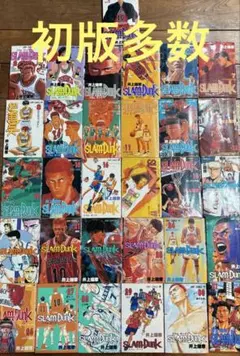 【初版多数】SLAM DUNK 全巻セット 1-31巻 井上雄彦のサムネイル