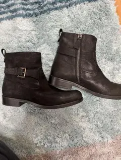 EMPORIO ARMANI レザーブーツ　スニーカー　23cm 値下げ交渉可のサムネイル