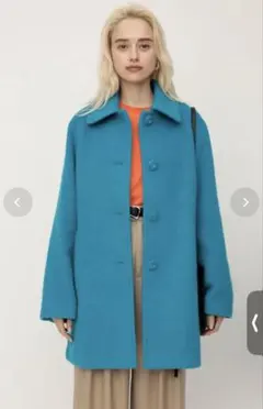 SLY SOUTIEN COLLAR コート BLUのサムネイル