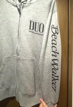 DUO BeachWalker ジップアップパーカー グレー DUO デュオ ビーチウォーカー ジップアップパーカー グレー XL 未使用