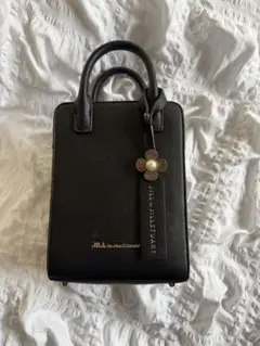 JILL by JILLSTUART ブラックハンドバッグ　バーチカルポシェット