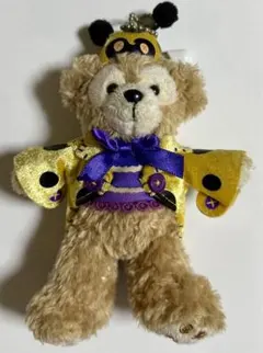 ダッフィー　ぬいぐるみバッジ　てんとう虫